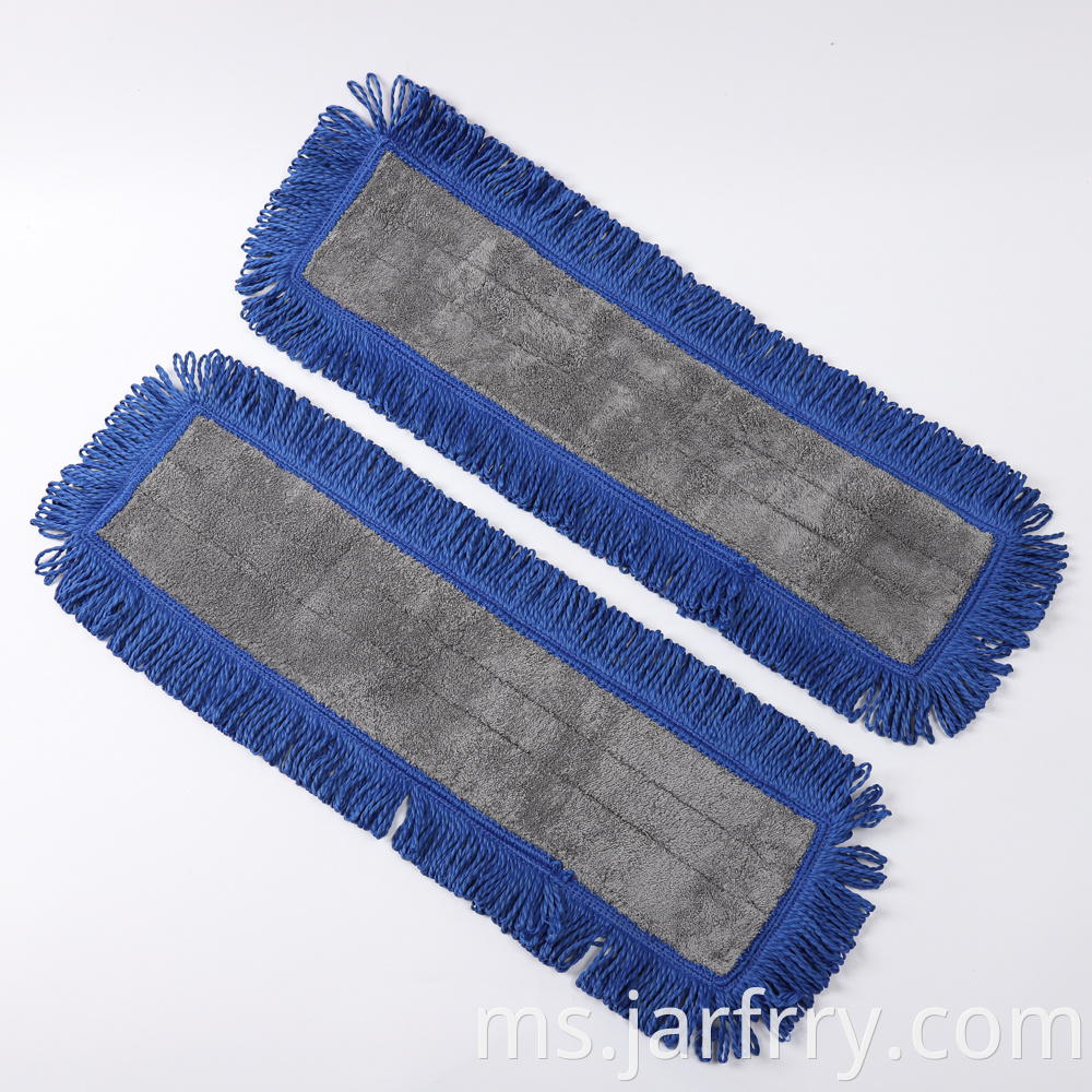 Franged Dust Mop With Canvas Back